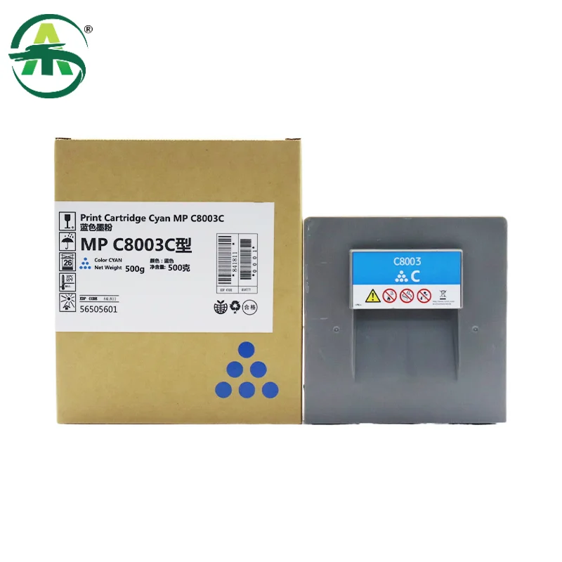 Imagem -05 - Toner pó Cartucho para Ricoh Mpc6503 Mpc8003 Mpc8003 Suprimentos de Impressora Compatíveis Pcs por Conjunto Mpc8003