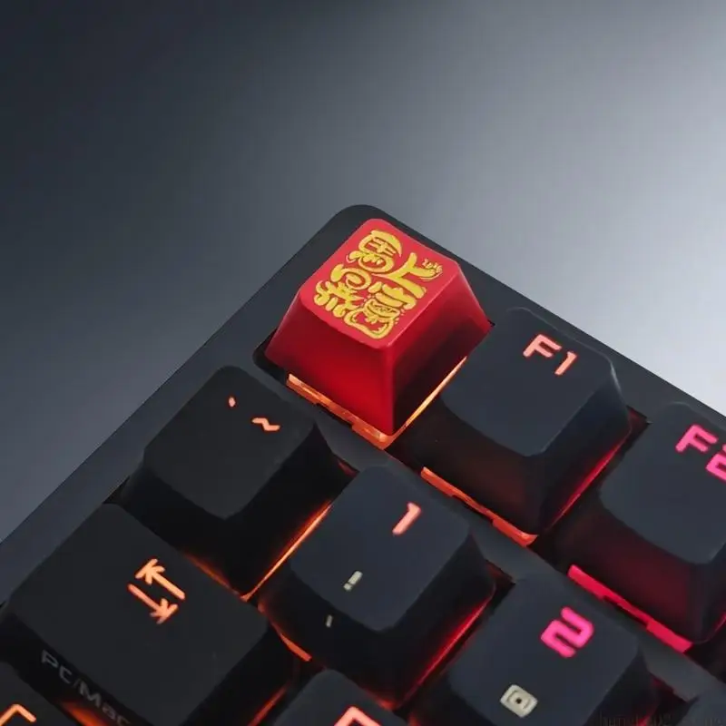 

Customs Keycaps,Esc Enter Keycap for DIY Mechanical Keyboard Metal Cap Set