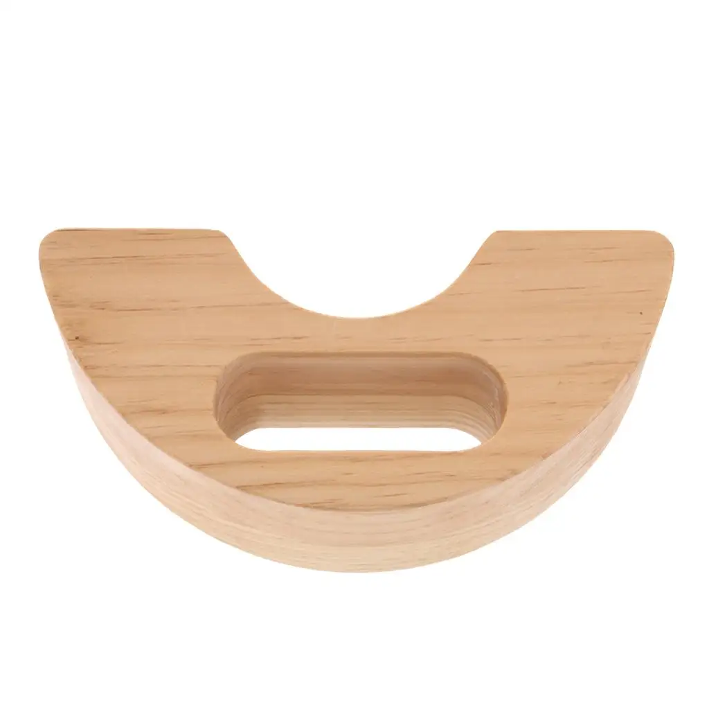 

Guitar Neck Rest Semicircular Fretboard Support Hardwood Caul Pillow for Repairing Electric Acoustic Guitars