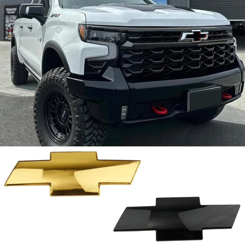 Cubierta de Emblema Delantero y Trasero para Automóvil de 24x8.5cm, para Chevrolet Silverado, Accesorios Exteriores para el Maletero Delantero