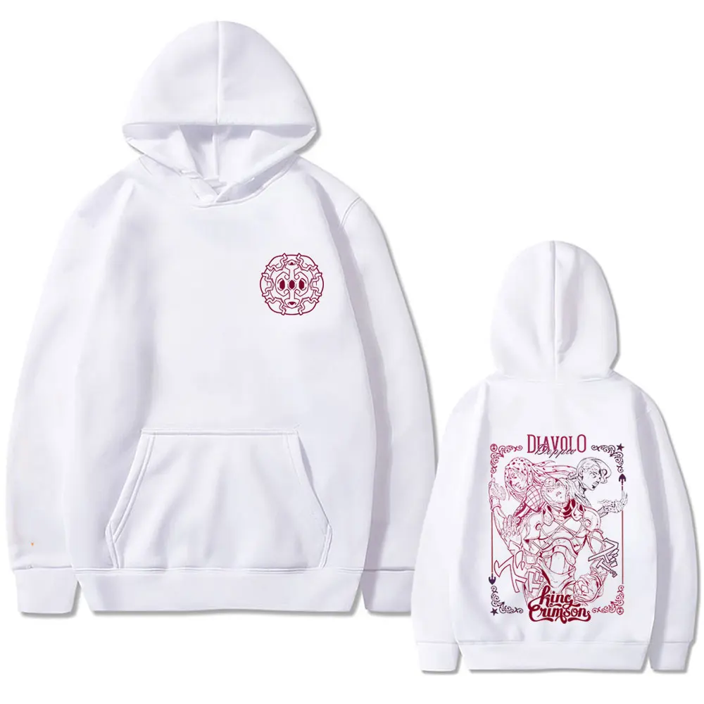 

Anime Jojo's Bizarre Adventure Giorno Josuke Girl Hoodie Men Women Manga Casual Pullover Hoodies Man Fashion Oversized Tracksuit