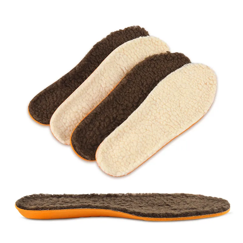 Korean Cotton Warm Insoles for Massage And Shock Absorption Autumn Winter Sports And Leisure Footwear Insoles