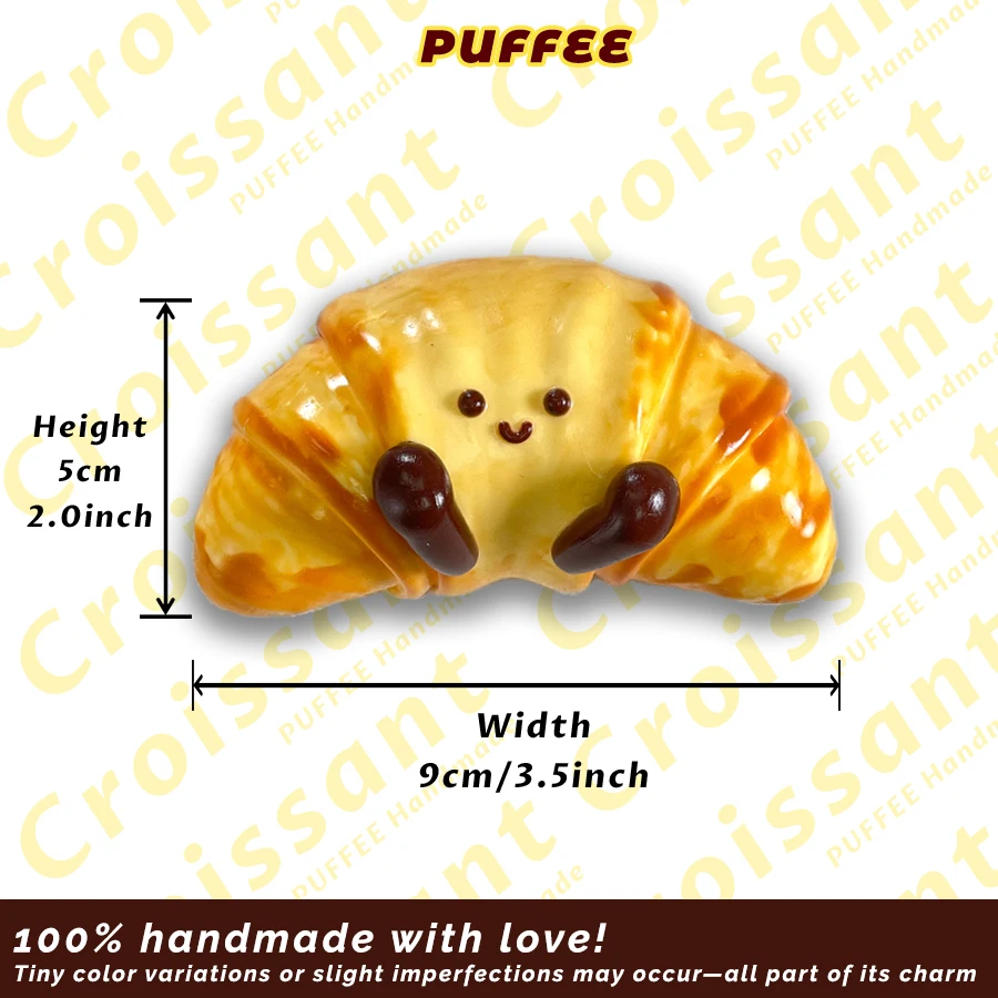 لعبة إسفنجية من السيليكون للطعام من JC Croissant، لعبة لاصقة كريمية ناعمة، لعبة Taba Squishy، لعبة قرصة Happy Game، انتعاش بطيء، Stikcy #5