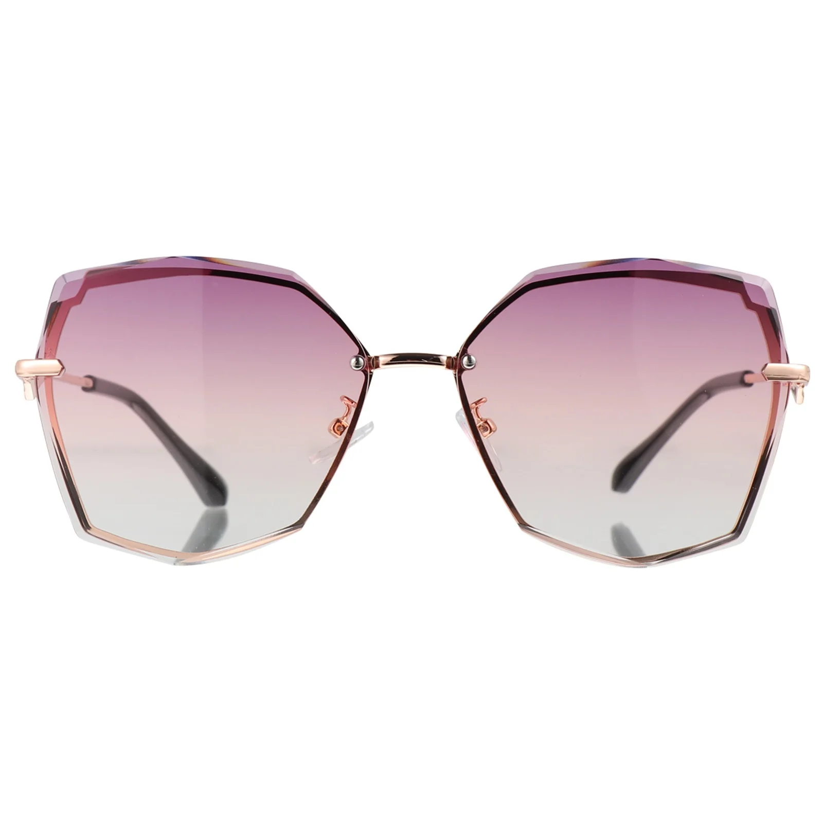 

1 Pair Sunglasses Double Reinforced Frame Comfortable Fit For All Face Types Party Festival Wear Stylish