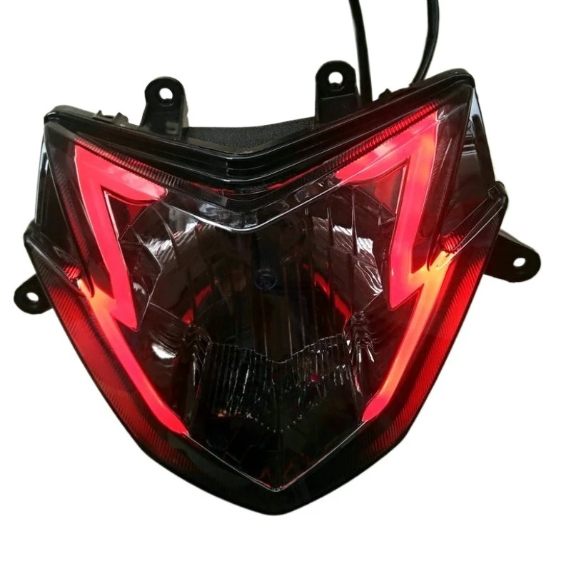 FOR Motorcycle IRX electric vehicle modified color-changing lamps third generation front and rear steering headlights