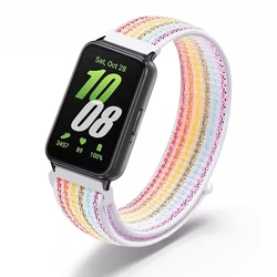 Strap for Samsung Galaxy Fit 3 Accessories Adjustable Replacement belt Sport Nylon Loop wrist correa bracelet Galaxy fit3 Band