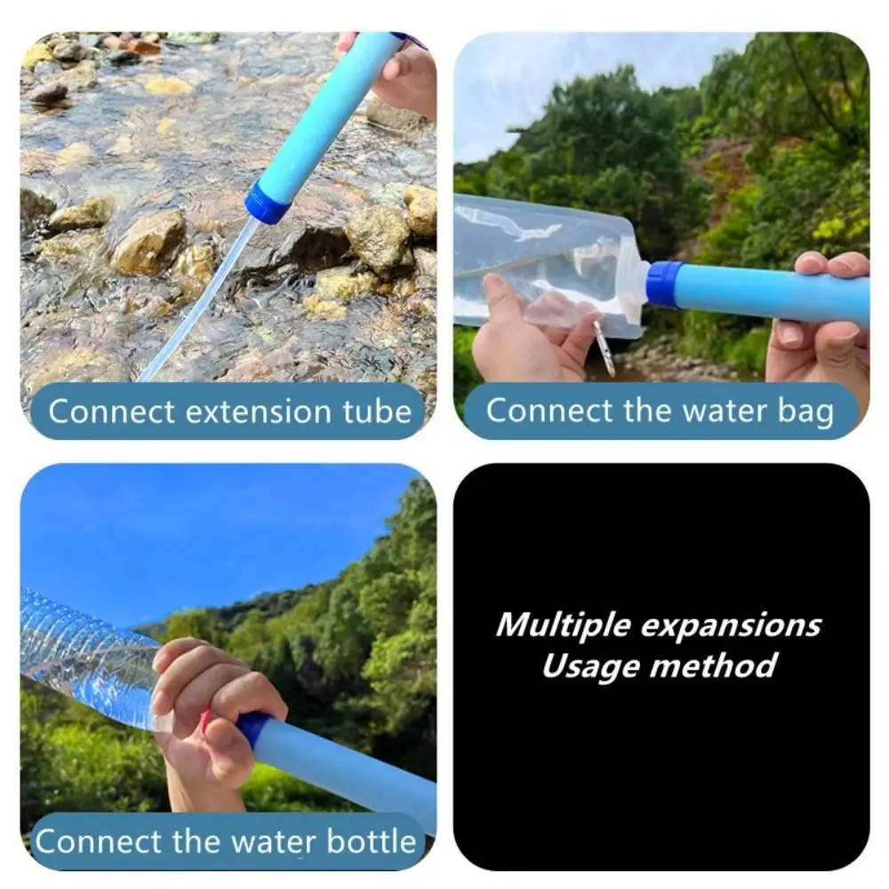 

Mini Mini Water Filter Straw Purifier Direct Drinking Purification Water Filter Survival Portable Drinking Water Filtering Straw