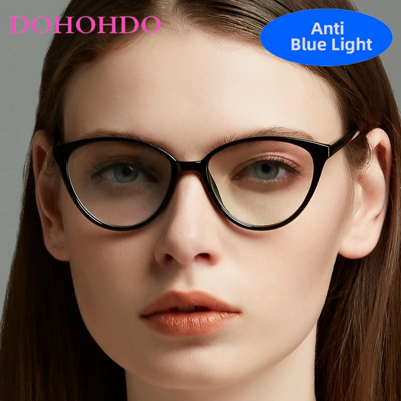 

Trendy Brand Designer Small Cat Eye Blue Light Blocking Glasses Women Men Optical Spectacle Protection Eyeglasses Unisex Lentes