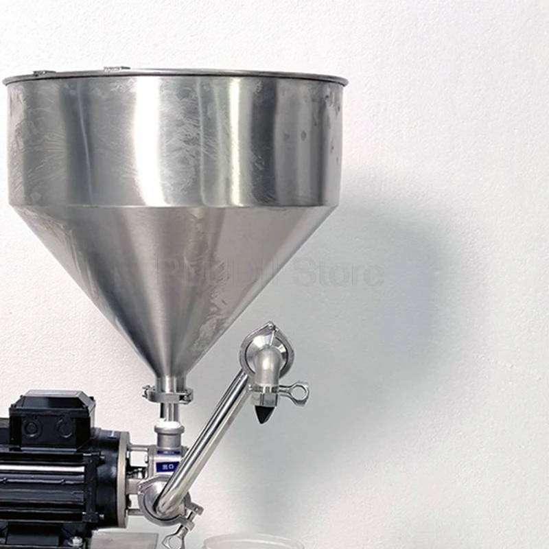 

For Particle Containing Jam Sauce Paste Automatic Dosing Machine Food Grade Viscous Liquid Filling Machine With Weighing System