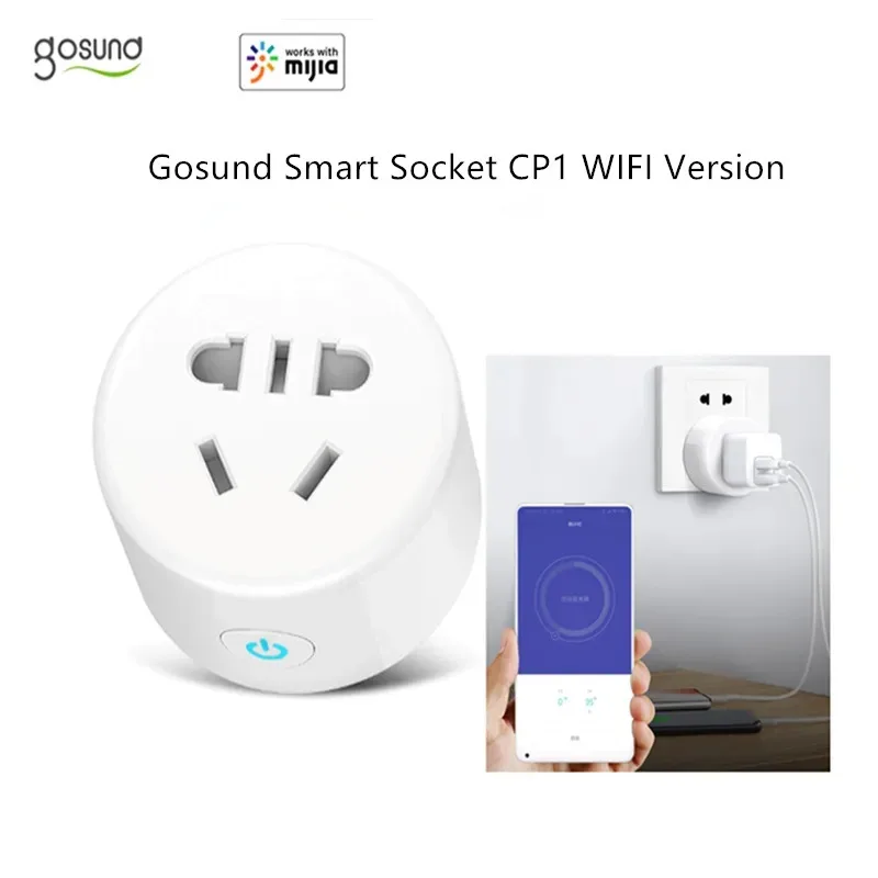 

Умная розетка Gosund CP1 с поддержкой Wi-Fi и голосовым управлением