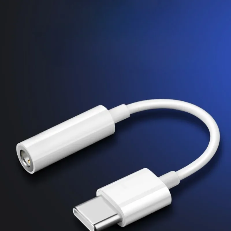 1 szt. Kabel Audio typu C 3.5 Jack kabel słuchawkowy USB C do 3.5mm Adapter słuchawek dla Huawei P10 P20 P30 Pro Mate 10 Pro 20 30