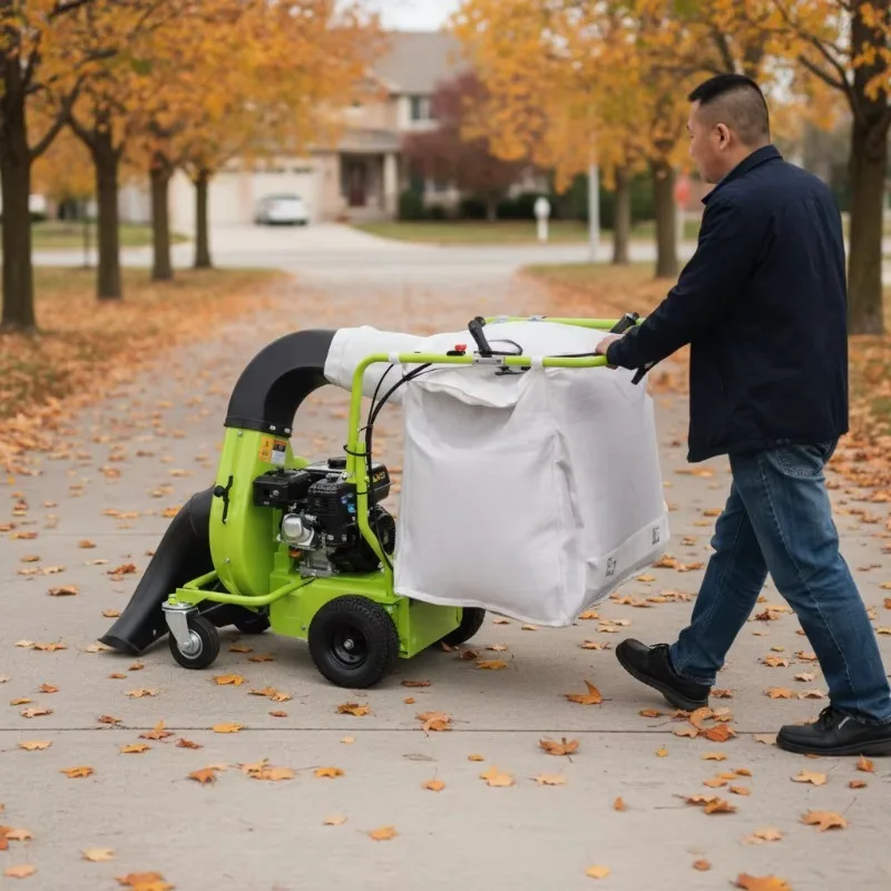 Portable Leaf Blower Suction Leaf Collecting Suction Machine