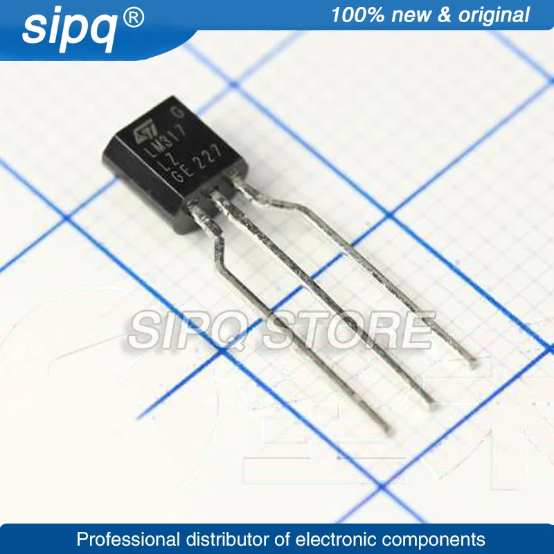 10PCS/LOT LM317LZ-TR LM317LZ TO-92 IC REG LIN POS ADJ 100MA TO92-3 Brand New Original In Stock Authentic Product IC