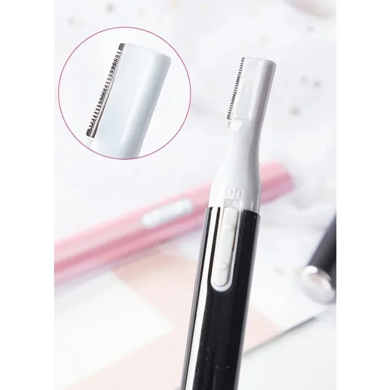 High Quality Practical Electric Face Eyebrow Scissors Hair Trimmer Mini Portable Women Body Shaver Remover Blade Razor For Sale