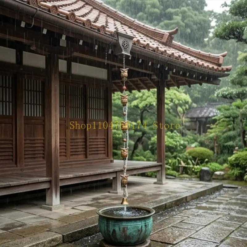 Owl Rain Chain Owl Cups Rain Chain for Gutter Eaves Drainage Outdoor Decoration Adjustment Catcher Chain Top Sale