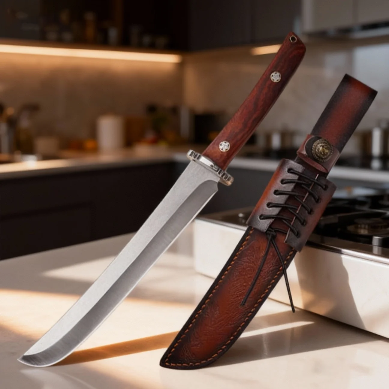 Cuchillos de cocina japoneses de alta dureza Material y cuchillos de cocina de acero inoxidable cuchillos de cocina carniceros cuchillo de corte especial