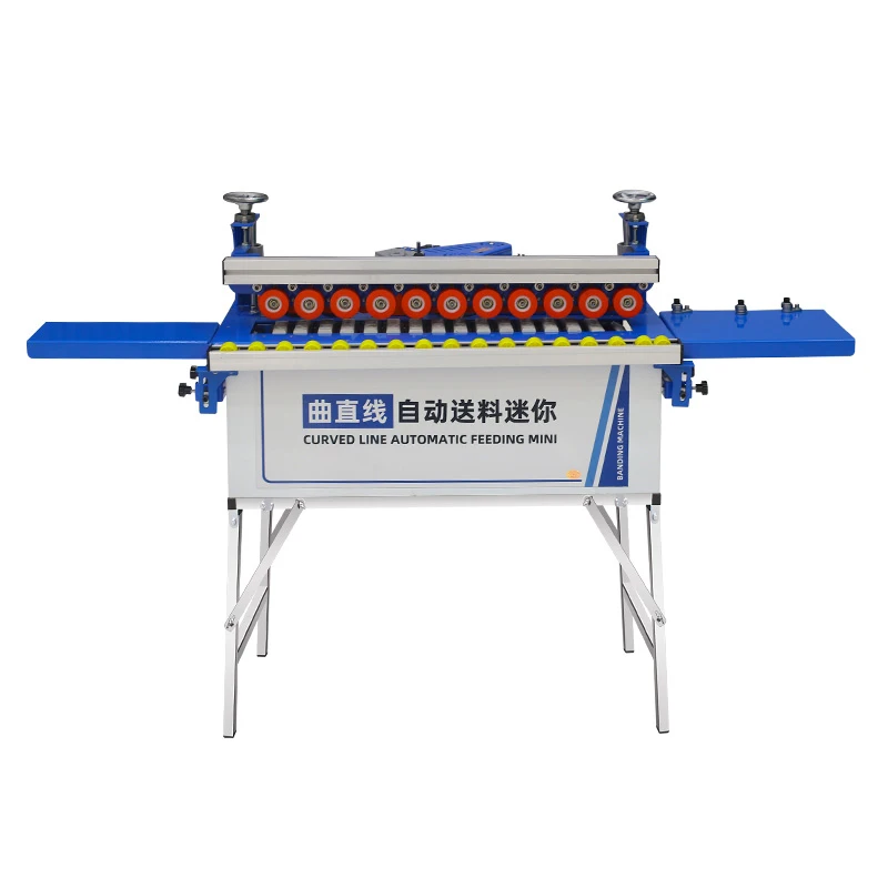 

Fully automatic 770 mini edge banding machine, woodworking small sealing and repairing machine, straight and straight dual-use