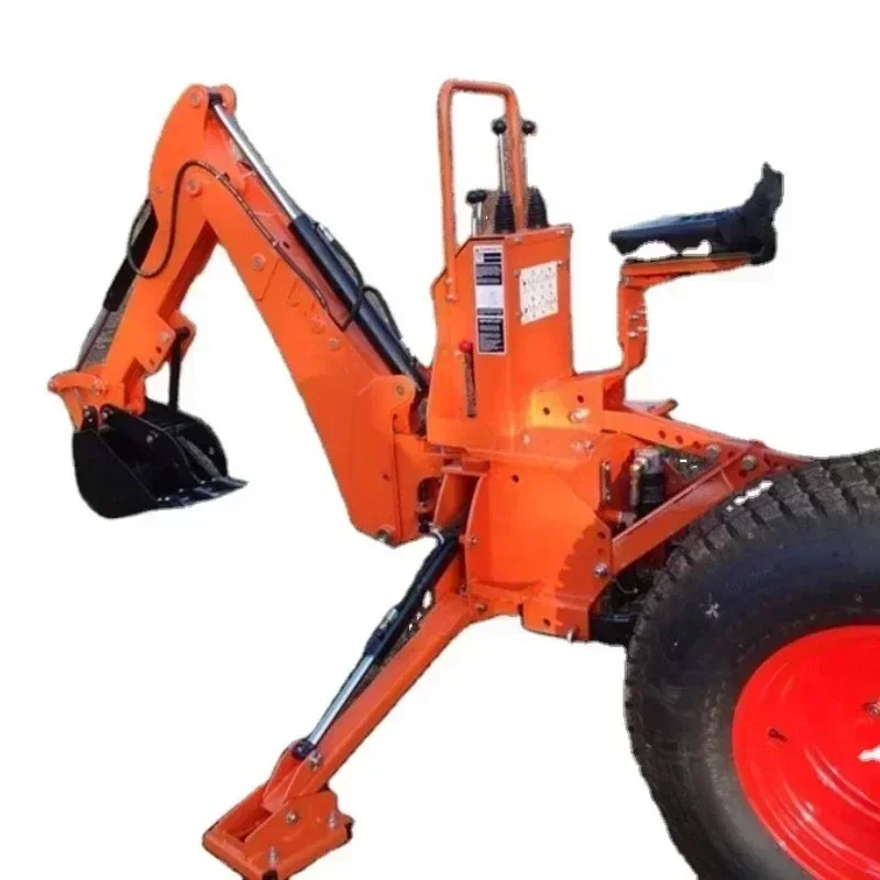 For Tractor Bracket 3 Point Mini Backhoe Attachment LW-6 Towing Backhoe