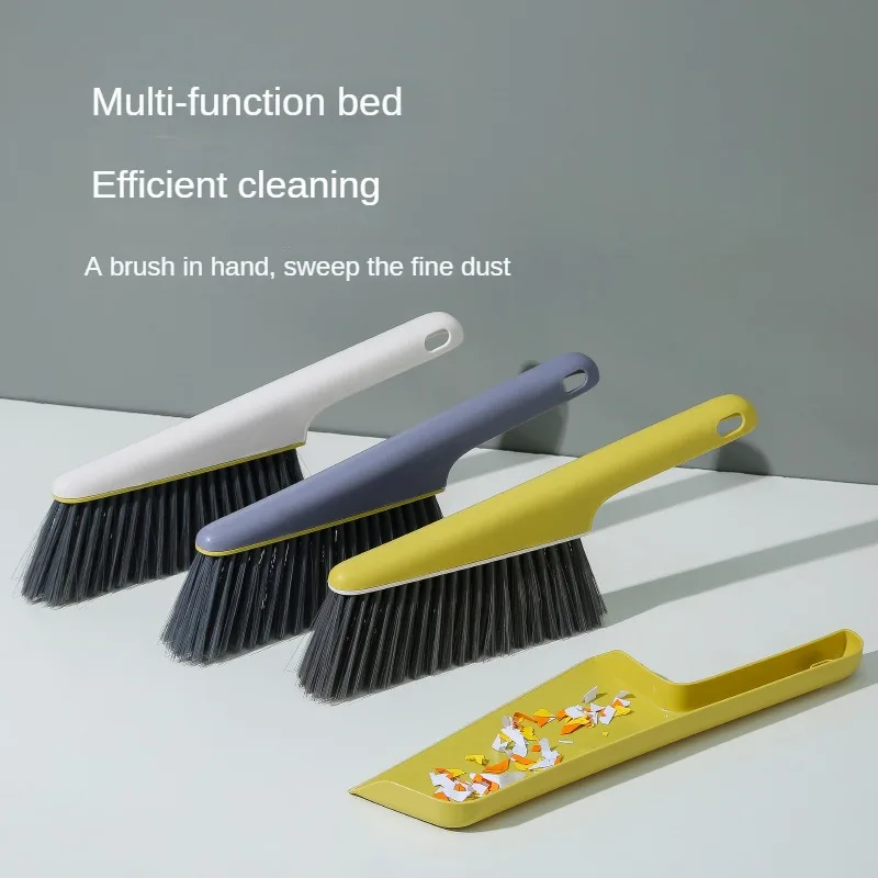 Bed Sweep Brush Household Bed Sofa Dust Removal Brush Tabletop Dust Removal Brush Shovel Set Soft Bristled Bed Broom Dustpan Set