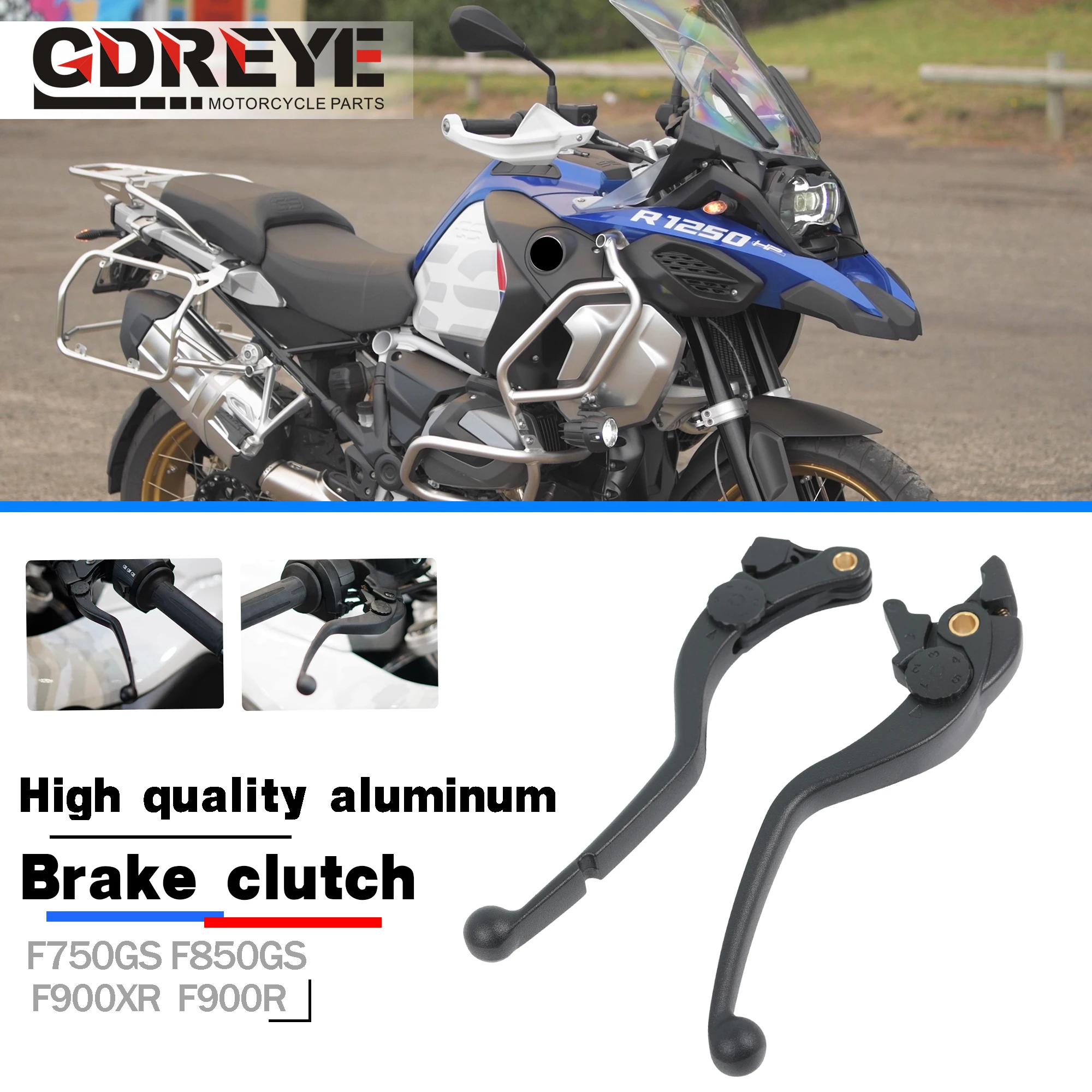 For BMW F850GS F750GS F900R F900XR F 900 R XR 2018 2019 2020 Motorcycle Accessories Aluminum Brake Clutch Levers