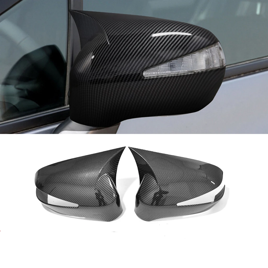 Car Rearview Mirror Cover For Honda Civic 8th 2005 2006 2007 2008 2009 2010 2011 Carbon Fiber Side Door Shell Decoration Trim