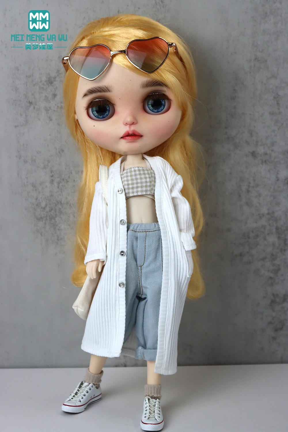 New Blyth clothes Fashion jeans coat underwear Azone OB22 OB24 doll Toy DIY Gift