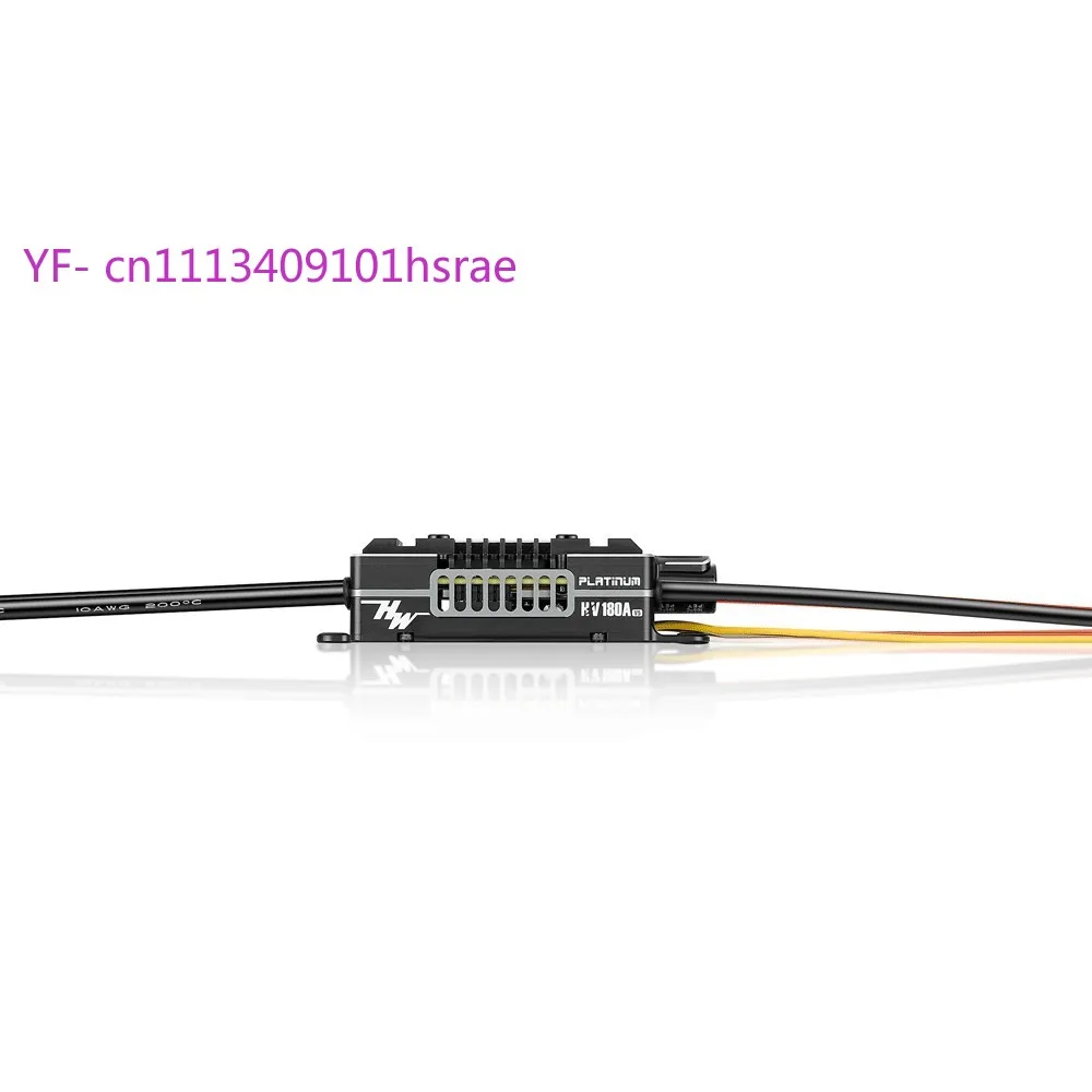 Platinum-180A-HV-SBEC-V5 180A ESC 6-14S 5-12V 10A BEC for 550-700 RC Helicopter