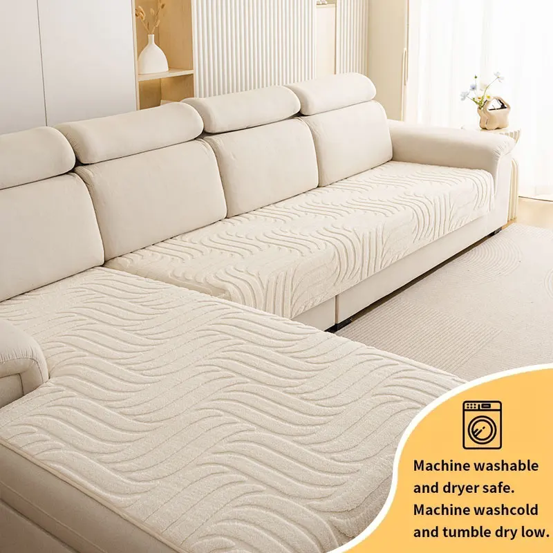 

2PC-New combination sofa cushion with four season universal anti slip cushion and two in one combination sofa cushion