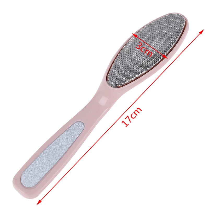 1PC Foot File Stainless Steel Foot Rasp With Plastic Handle Callus Dead Skin Remover Pedicure Tool Foot Care Tool Dropshipping