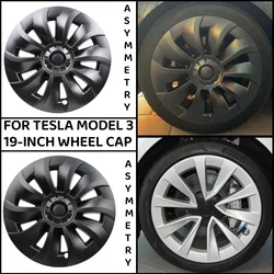 19Inch Hub Caps For Tesla model 3 2020-2022 Performance Wheel Hubcap Automobile Replacemen Wheel Cap Full Rim Cover Accessories