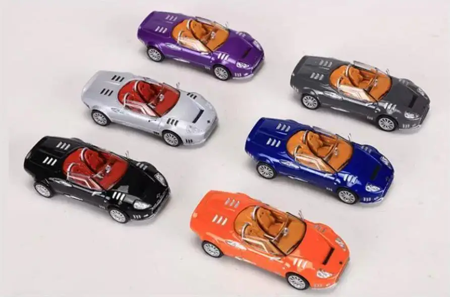 1:64 New Arrival Special Price Diecast Metal Dutch C12 Convertible Sports Car Model Display Collection Boys Gift Toys Children