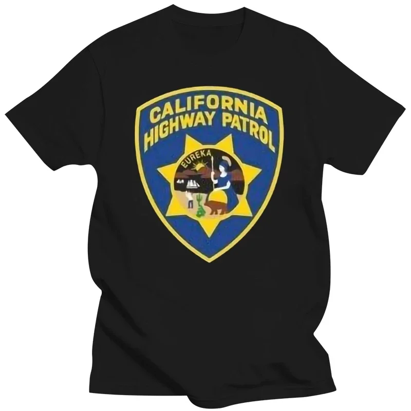 Cool Double Side New California Highway Patrol T Shirt Unisex Tee