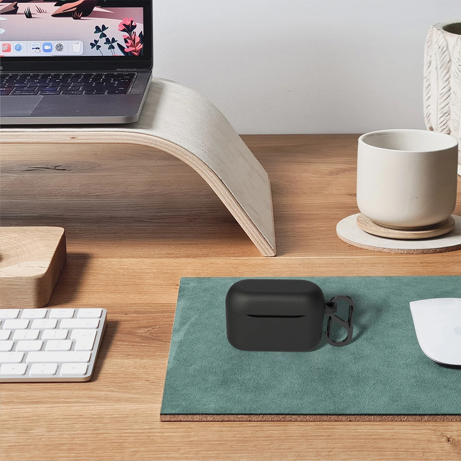 Geekria Case Cover silikon, kompatibel dengan Soundcore oleh Anker A20i True Wireless Earbuds