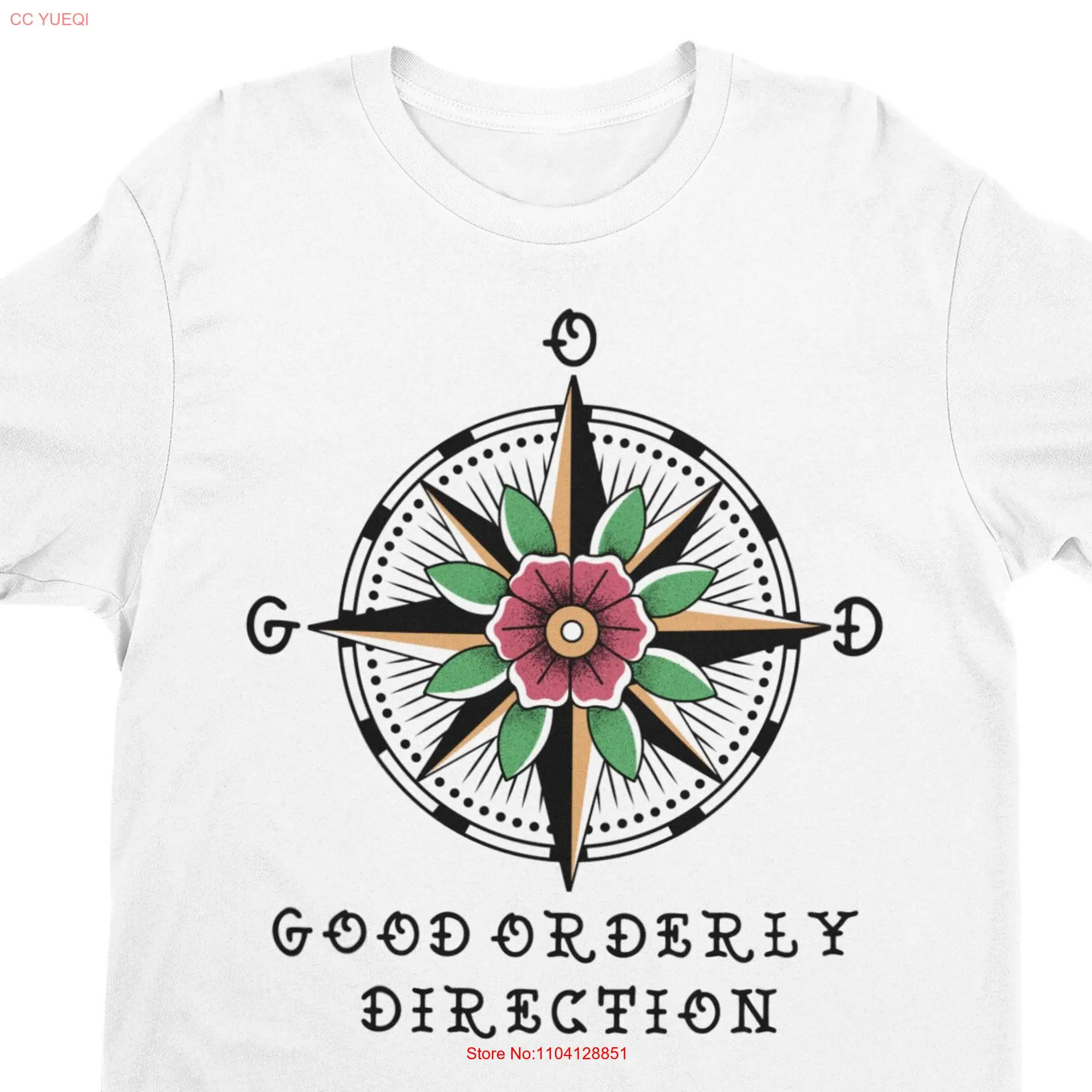 Good Orderly Direction AA T Shirt NA Narcotics Anonymous 12 Step Recovery Clothing Alcoholics Sobriety