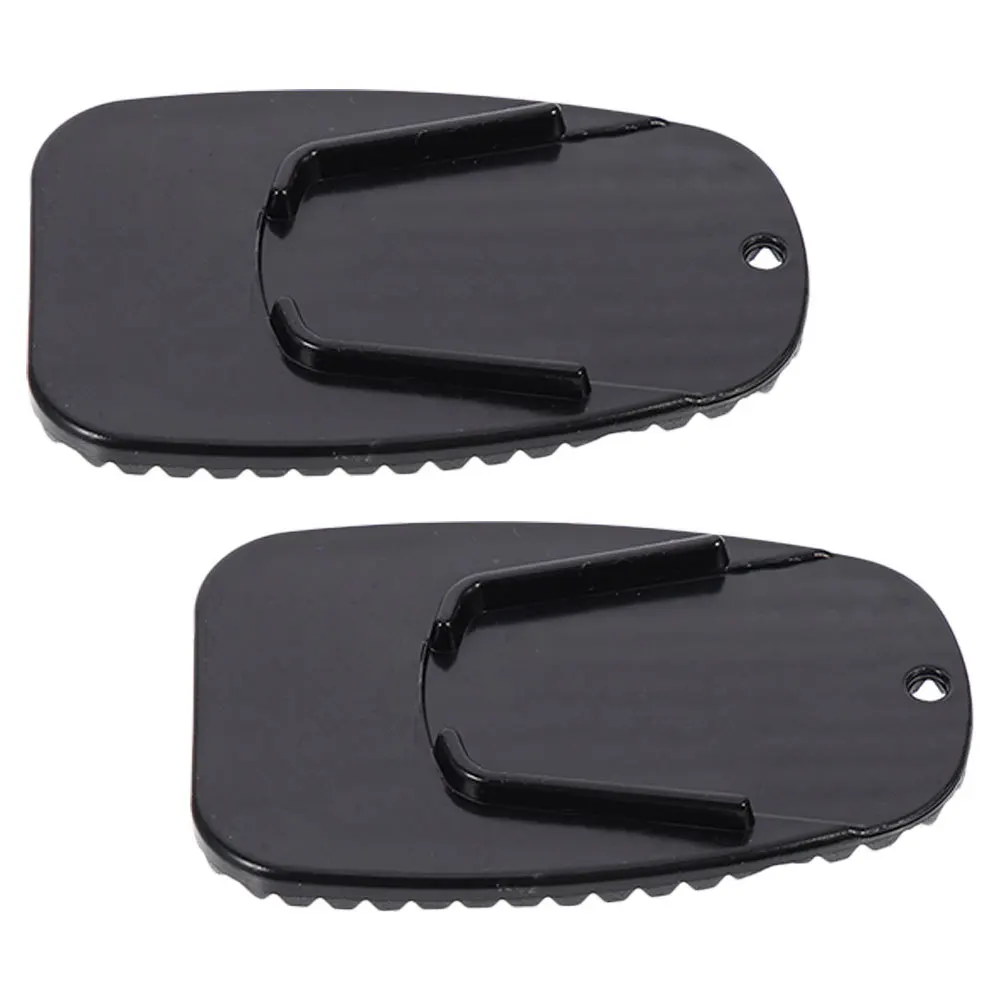 

2pcs Motorcycle Side Stand Pad Abs Anti-Slip Replacement Kickstand Pads For Motorbike Side Support Plate Motorcycle Parts