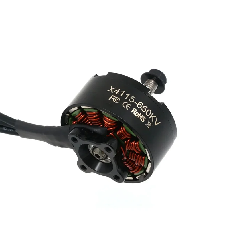 A93P For RC Multirotor Quadcopter Drone Motor X4115 650KV Brushless 3-8S FPV Freestyle Drone Parts
