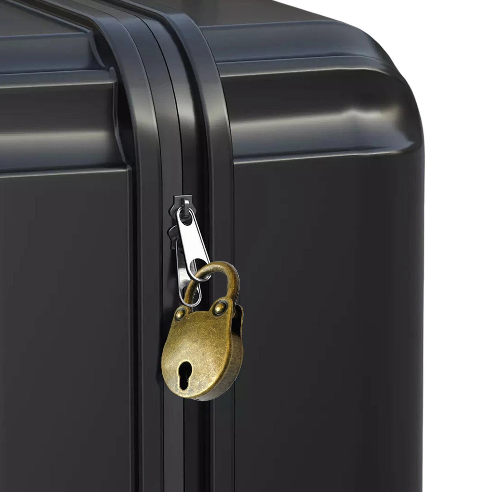 

3/5pcs Antique Alloy Metal Keys Padlocks with Key Vintage Padlock Old Style Lock for Jewelry Box Diary Book Handbag