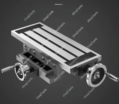 350/450 High Precision Heavy Duty Cross Slide Worktable XY Positioning Milling Drilling Fixture