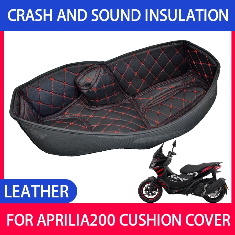 Suitable for Aprilia 200 Motorcycle Seat Cushion, Modified Accessories, Seat Cushion, Storage Pad