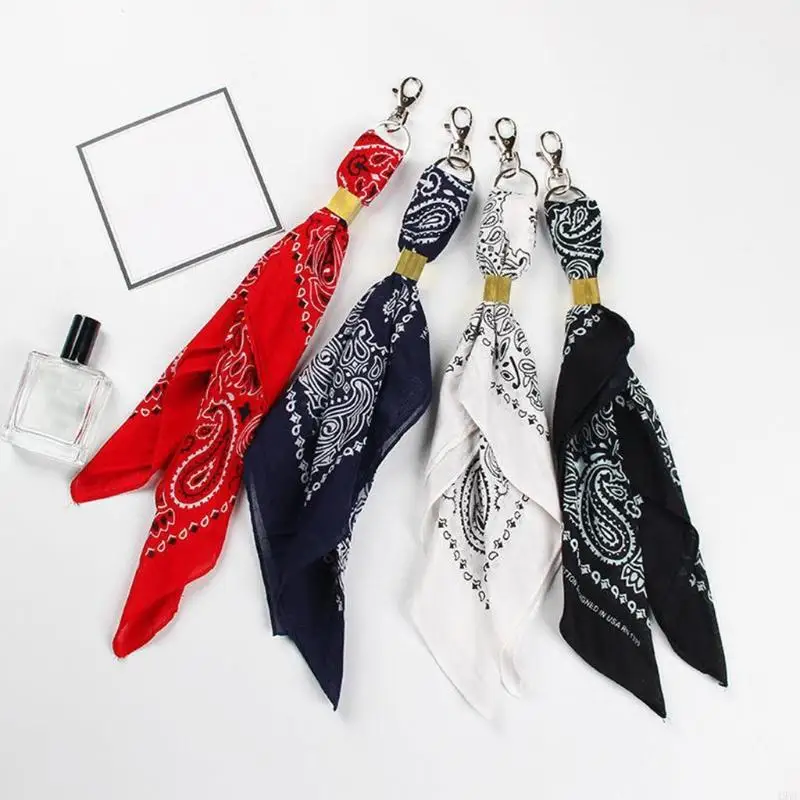 

49MF Bandana Kerchief Hip Hop Bright Paisley Hair Band Band Sheck Headwear Headwear