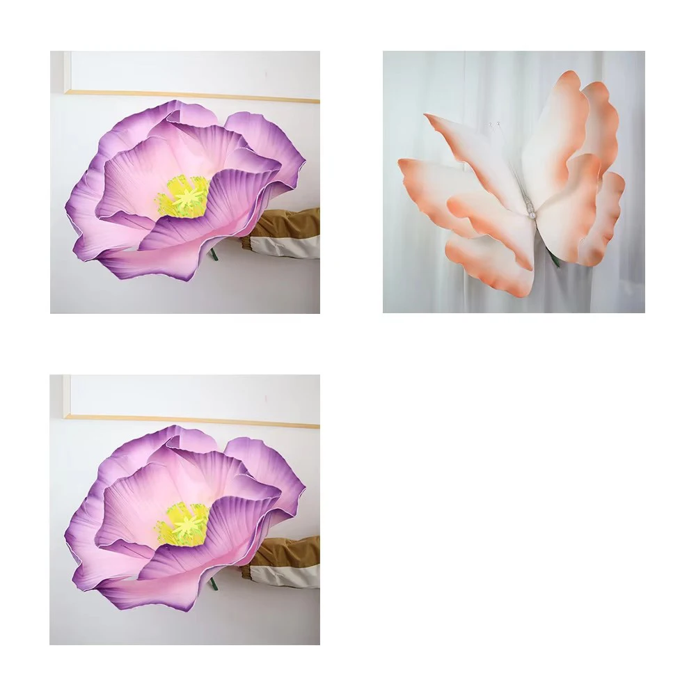 set-combinato-di-fiori-artificiali-papaveri-rose-e-farfalle-per-decorazioni-di-matrimoni-scenografie-e-sfondi-fotografici-in-schiuma