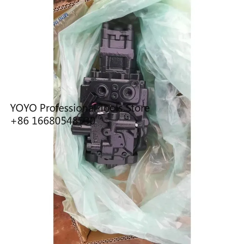 8dfMain Hydraulic Pump for Mini Excavator PC56-7, Part No. 708-3S-00850, Variable Piston Gear Section, 22.3 2 14.1 cc/rev