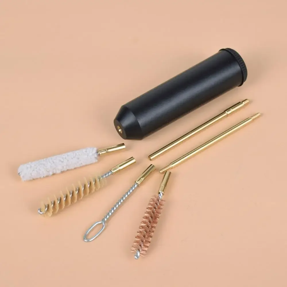 Tactical  7pcs/set Weapon Gun Cleaning Kit Pistol Rod Brush Professional Tools For .38 .45 .357 9mm CZ 75 Colt 1911 Glock 17 19