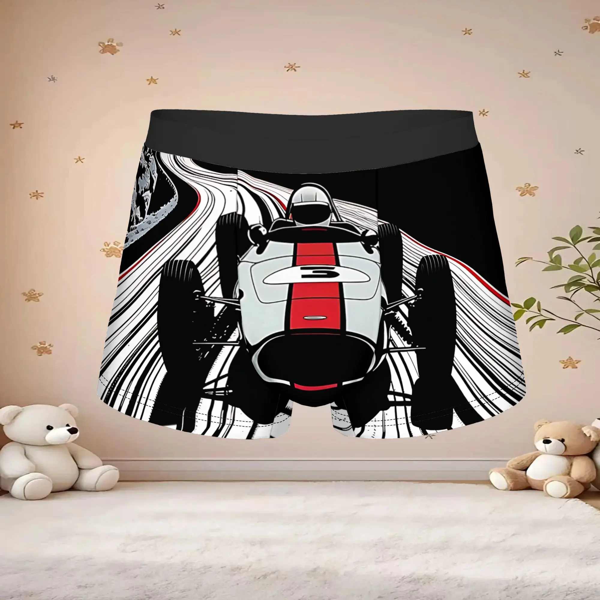 1pc Popular Chrome Countryside Print boxers  adults  Breathbale Panties Men's Underwear Print Shorts Boxer Briefs