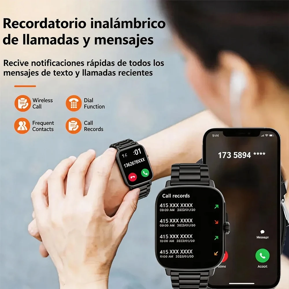 2026 New Smartwatch Bluetooth 5.3 Faster Connection 1.91