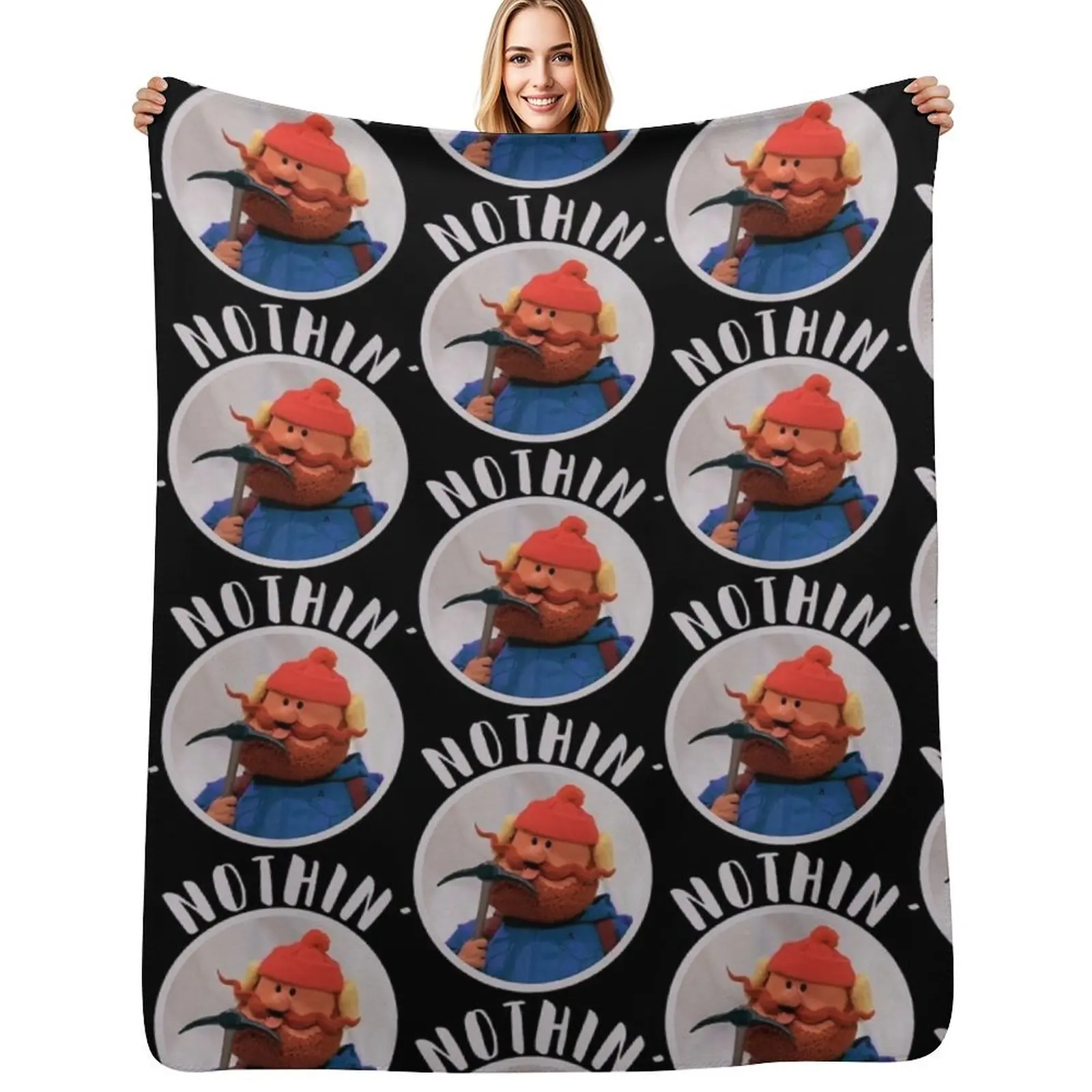 

Cornelius of the Yukon Christmas Special Nothin Throw Blanket Designers Thermal Kid'S Blanket