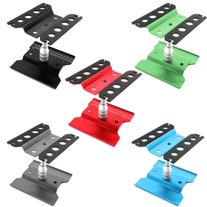 Station de réparation métallique Plateforme d’assemblage de support pour voiture RC 1/10 1/8 Traxxas TRX-4 Axial SCX10 90046 D90 RC Crawler Tamiya HSP 6 meilleurs stands de moteur de vente - No4