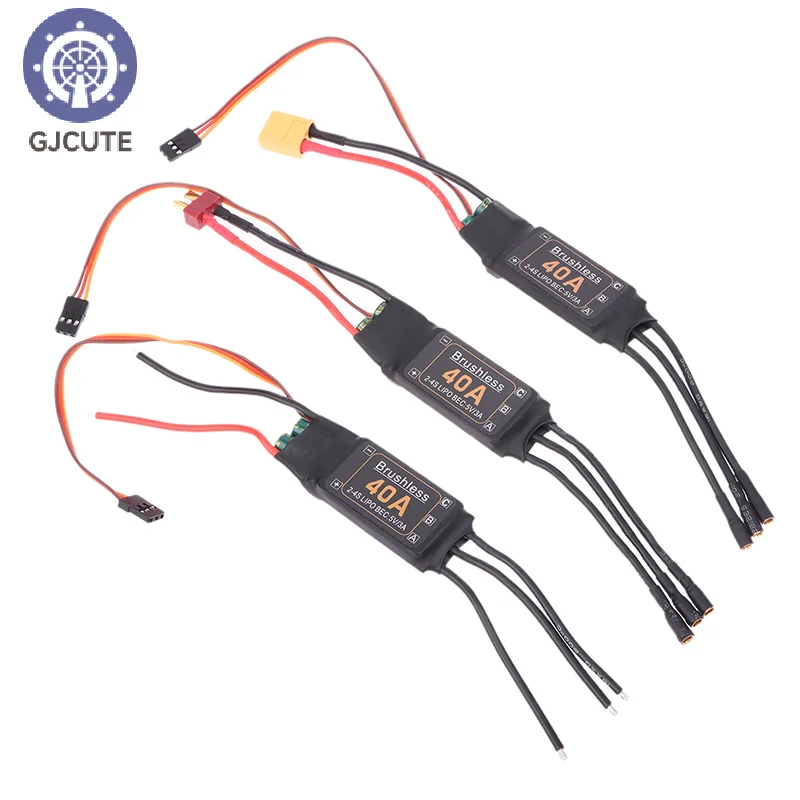 Mitoot Brushless 40A Speed ESC Controller 2-4S With 5V 3A UBEC For RC FPV Quadcopter RC Aircraft Helicopter