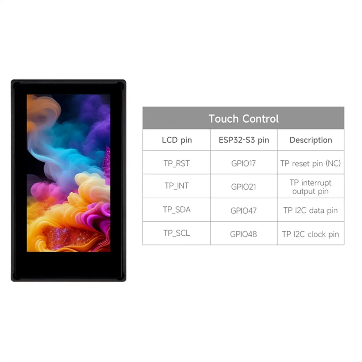 

(A26M) ESP32-S3 1.9inch Touch Display Development Board, 170x320 Pixels, 262K Color, 32-Bit LX7 Dual-Core Processor