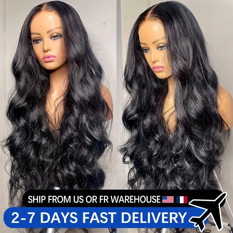 

13x6 Body Wave HD Transparent Lace Front Human Hair Wig For Women 30 Inch 180% Density 13x4 Lace Frontal Brazilian Wigs on sale